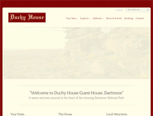 Tablet Screenshot of duchyhouse.co.uk